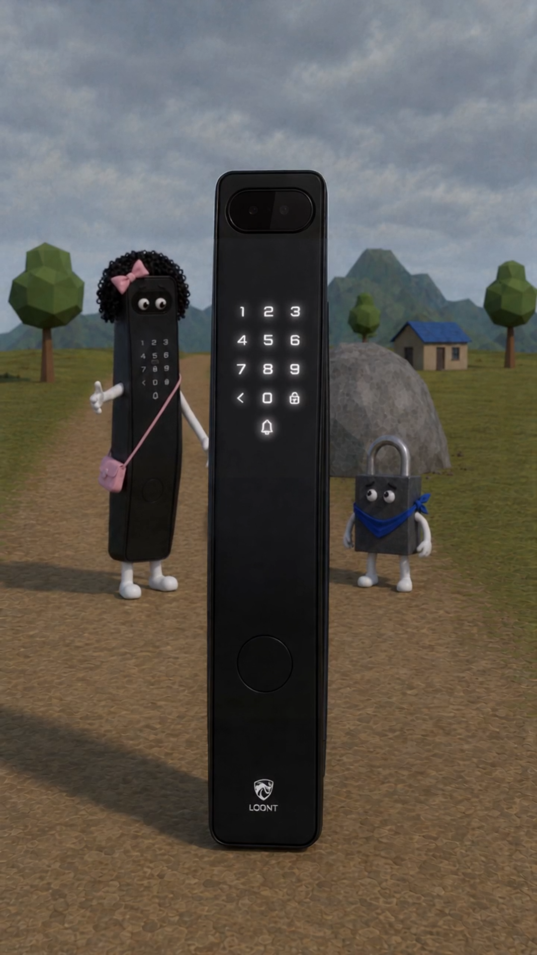 《锁来》竖屏视频画面